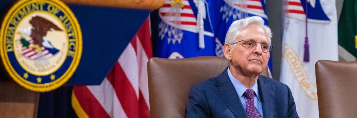 U.S. Attorney General Merrick Garland