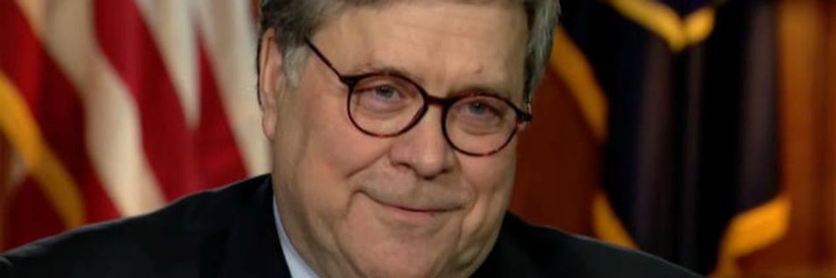 'My God,' Says US Senator After William Barr Deploys 'History Is Written by the Winners' Trope