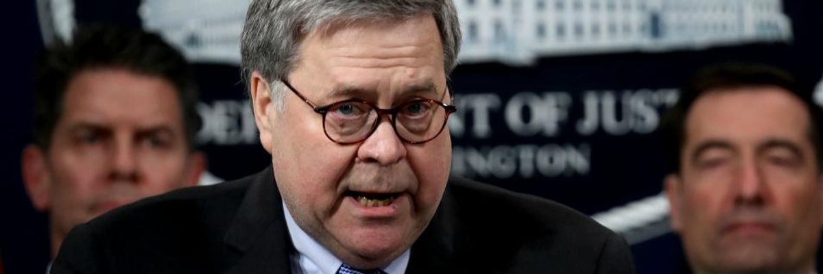 Warren Says AG William Barr Must 'Resign or Face Impeachment' for Intervening in Roger Stone Case