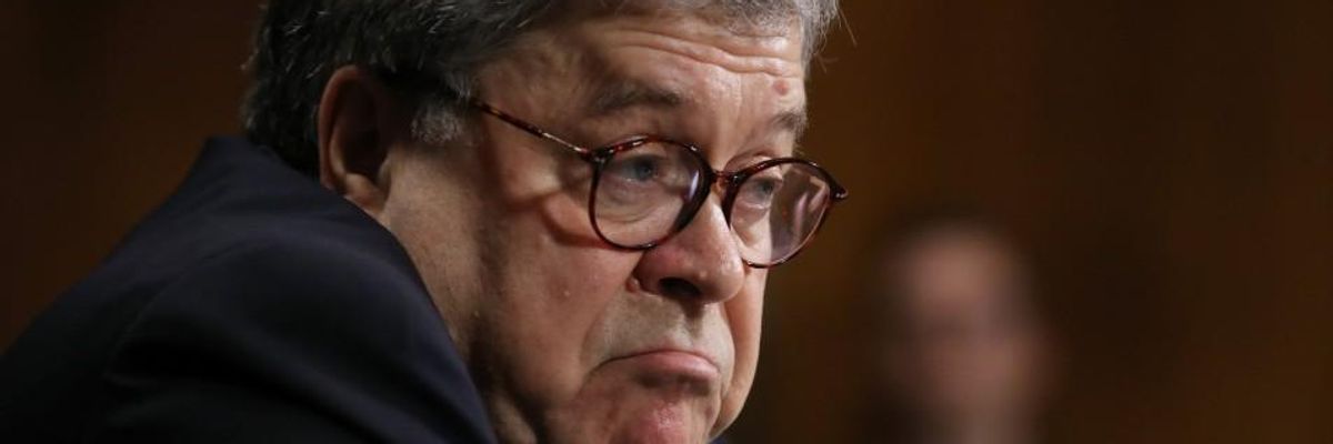 Barr Repeatedly Claims He Doesn't Know Whether It's Illegal to Vote Twice Following Trump Comments