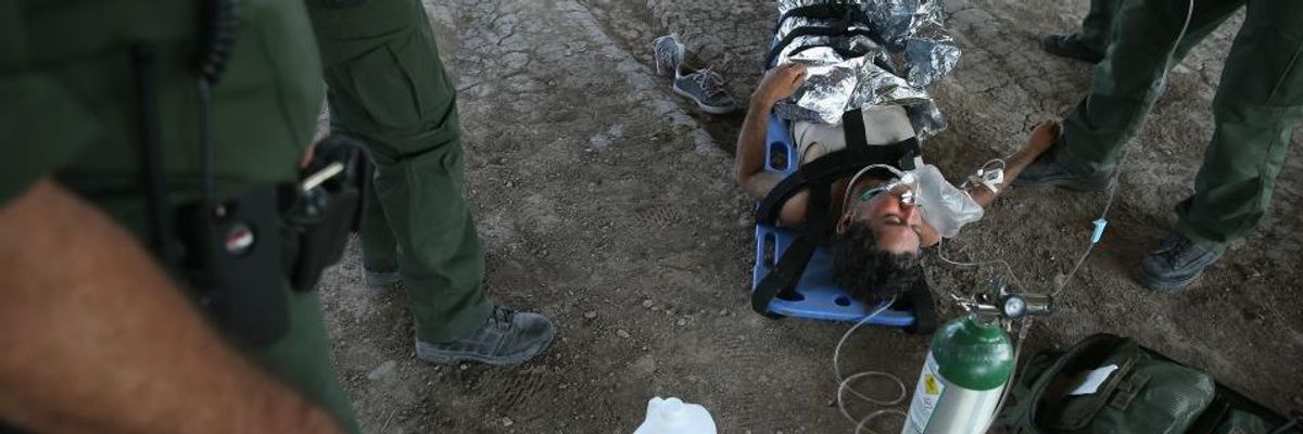 DHS Agents Treat Undocumented Immigrants as Criminals in Hospitals, Shackling Them to Beds and Impeding Care, Study Finds