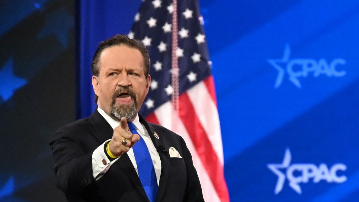 U.S. counterterrorism czar Sebastian Gorka speaks during the annual Conservative Political Action Conference