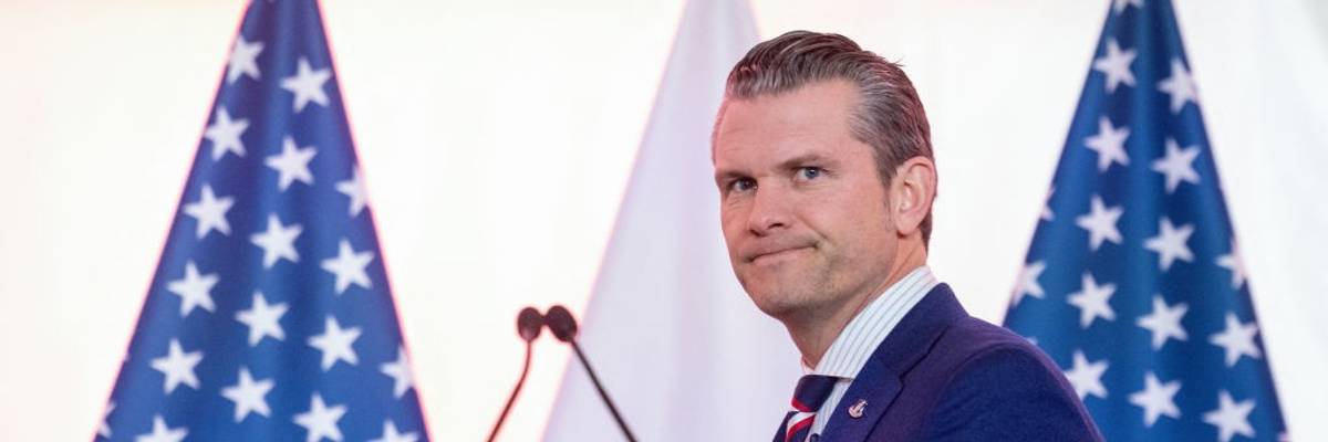 U.S. Defense Secretary Pete Hegseth