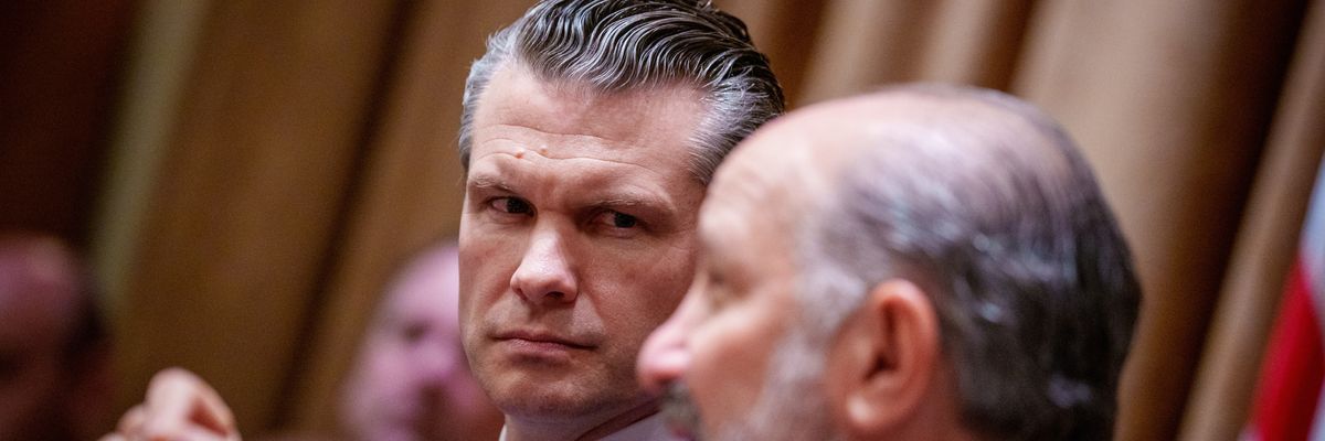U.S. Defense Secretary Pete Hegseth