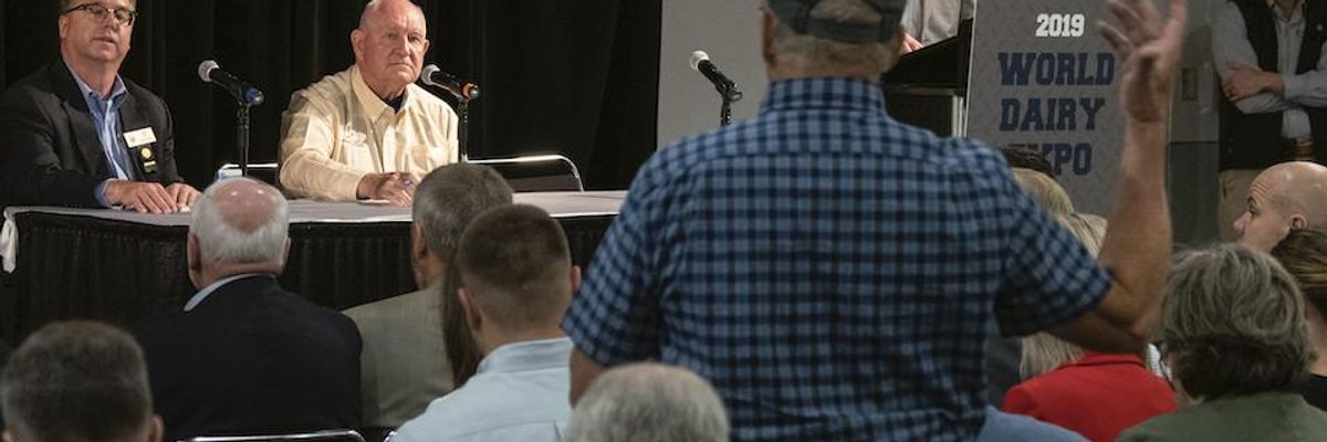 'Unacceptable': Family Farms, Ag Advocates Hit Back After Sec Perdue Says Small Dairy Farms Destined to Die