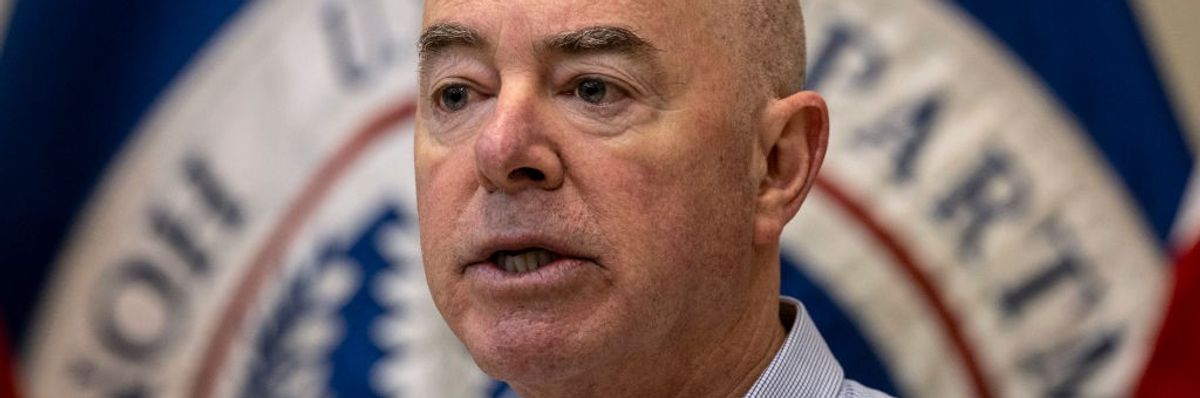 U.S. Department of Homeland Security Secretary Alejandro Mayorkas