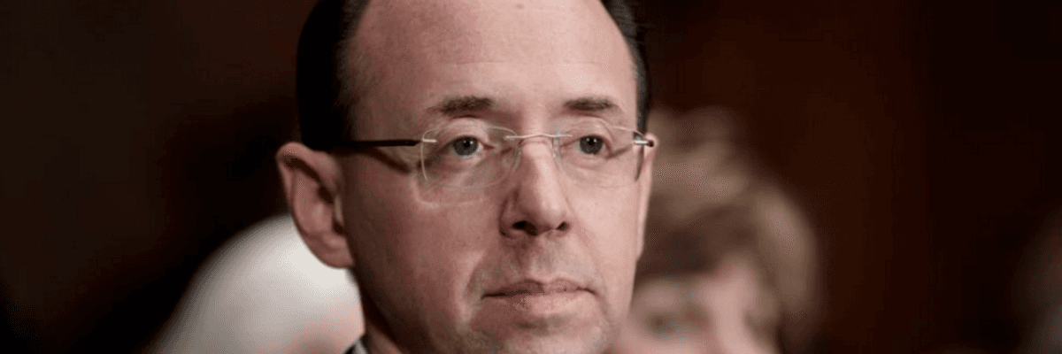 Despite Nationwide Effort to Insulate Deputy AG From Trump, Rosenstein Reportedly Has Exit Plan