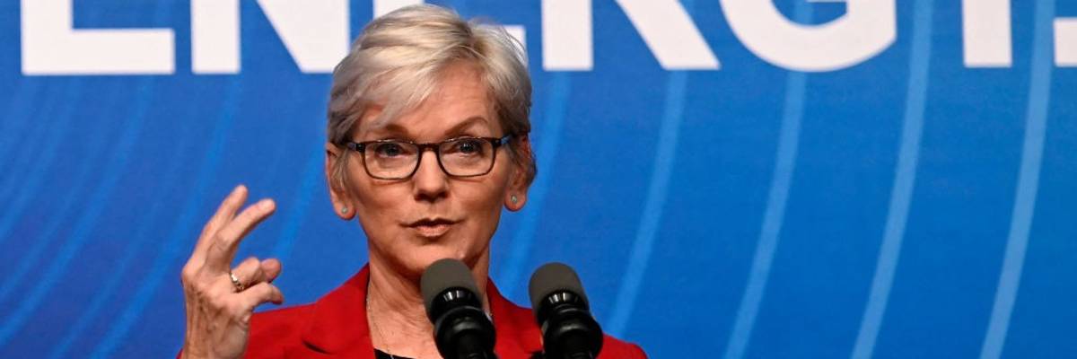 U.S. Energy Secretary Jennifer Granholm speaks in Washington, D.C. on December 13, 2022.