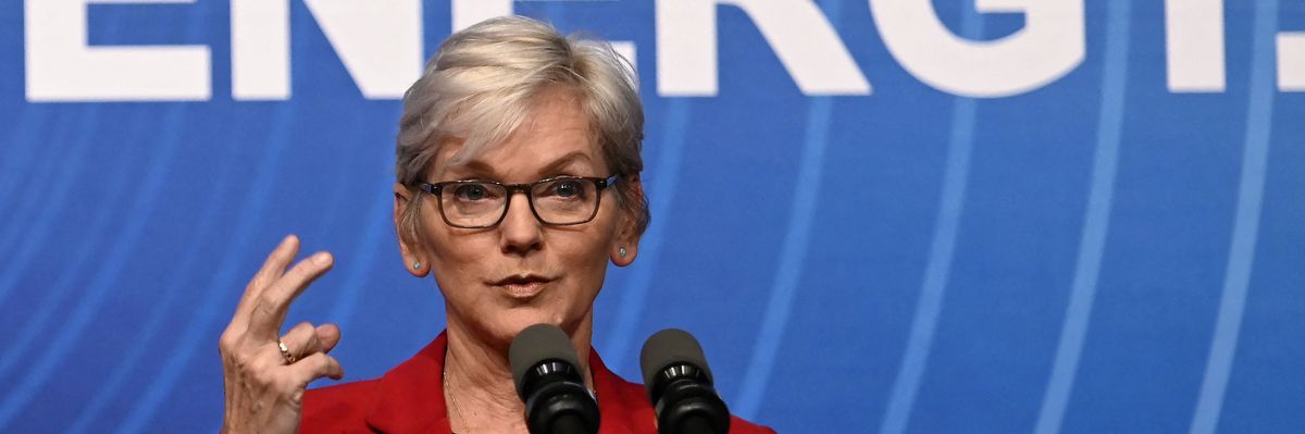 U.S. Energy Secretary Jennifer Granholm speaks in Washington, D.C. on December 13, 2022.