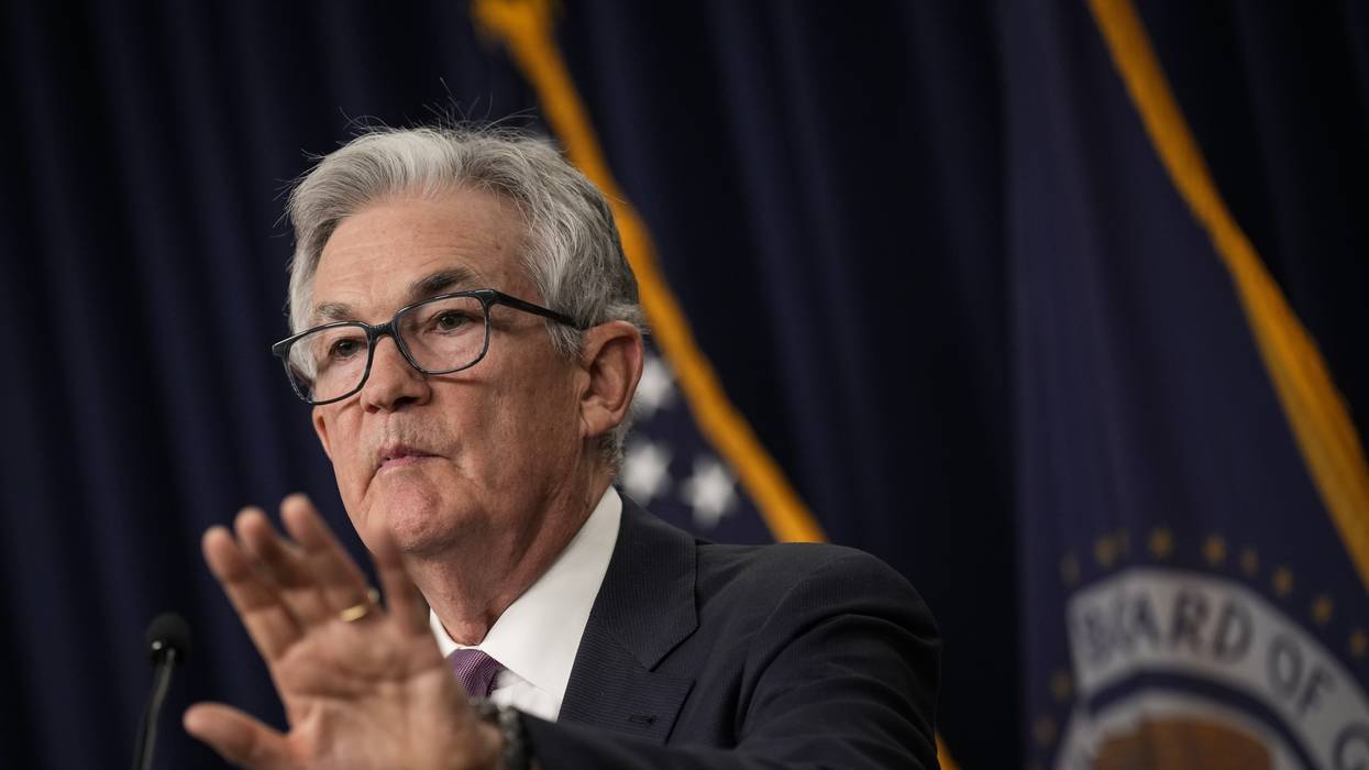 U.S. Federal Reserve Board Chair Jerome Powell speaks during a news conference following a Federal Open Market Committee meeting in Washington, D.C. on June 14, 2023.