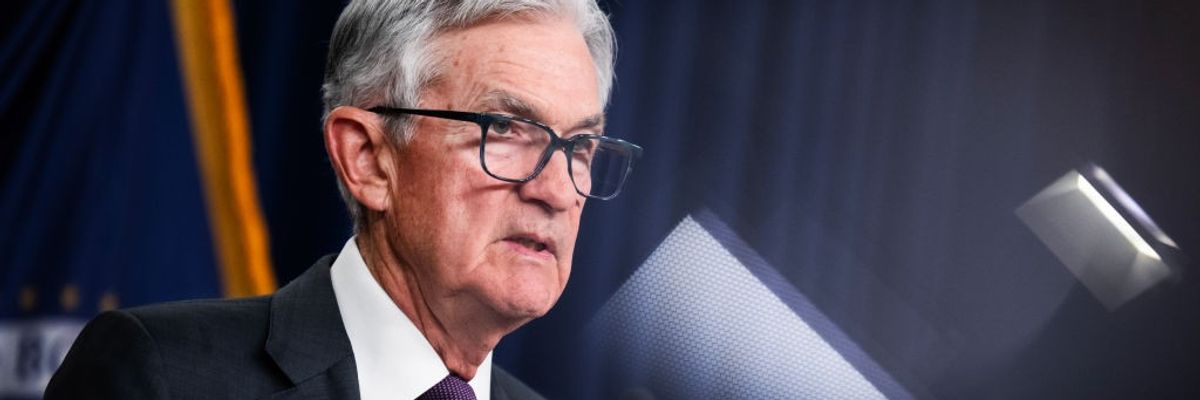 U.S. Federal Reserve Chair Jerome Powell speaks