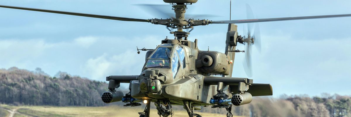 U.S. fighter helicopter