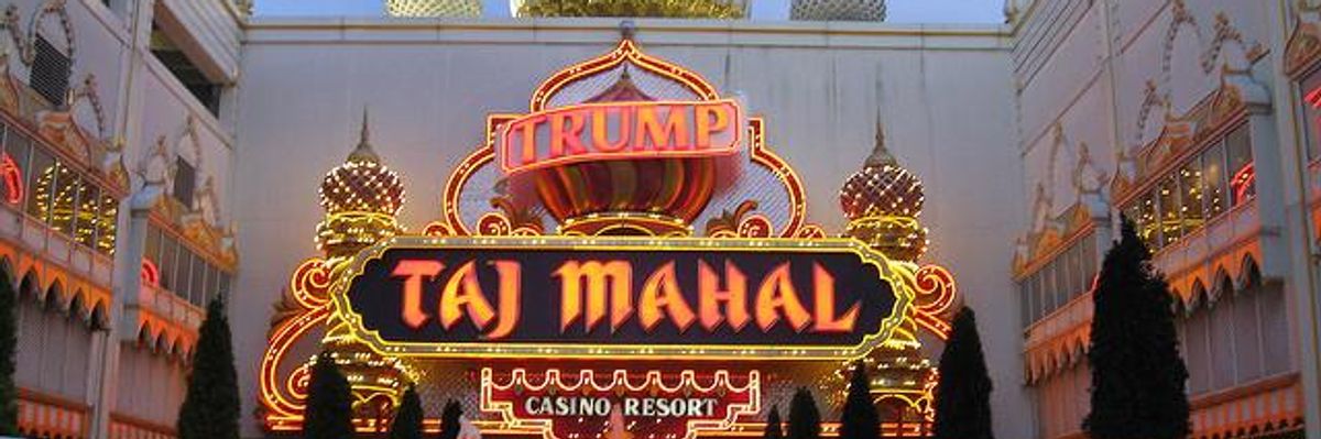 The White House as Donald Trump's New Casino