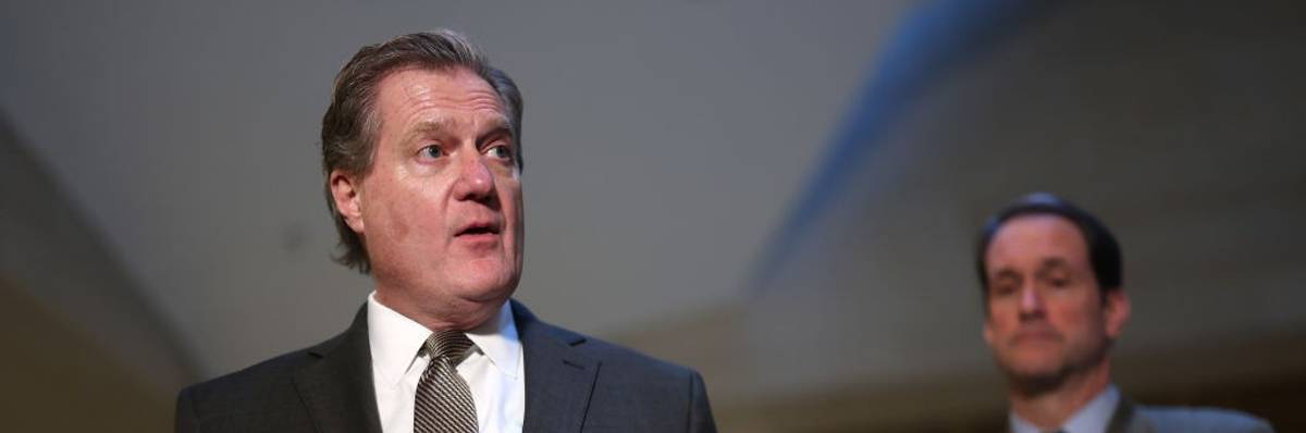 U.S. House Intelligence Chair Mike Turner and Ranking Member Jim Himes