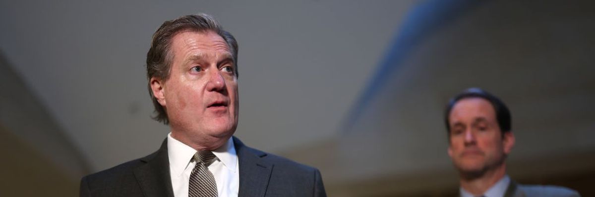 U.S. House Intelligence Chair Mike Turner and Ranking Member Jim Himes