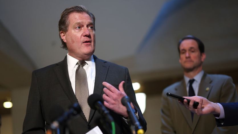 U.S. House Intelligence Chair Mike Turner and Ranking Member Jim Himes