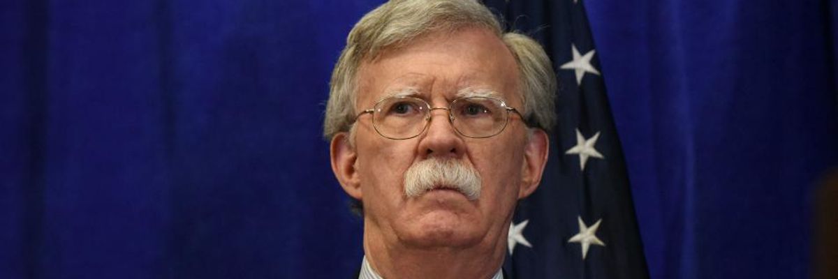 'Itching for a War,' Bolton Threatens Iran With 'Unrelenting Force' as US Bombers Deployed to Middle East