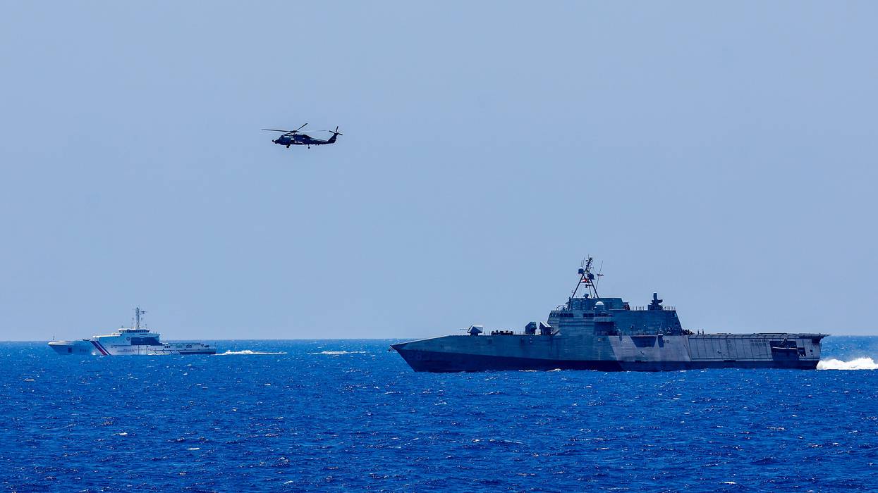 U.S.-Phillippines military exercises in the Pacific.