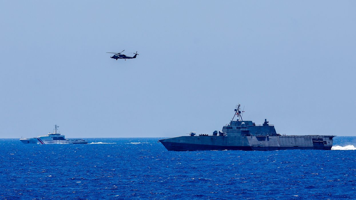 U.S.-Phillippines military exercises in the Pacific.