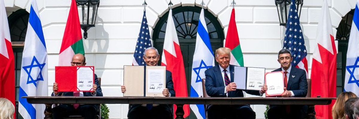 Israel, the UAE, & Bahrain Didn't Sign Peace Deals, They're Military Alliances to Counter Iran