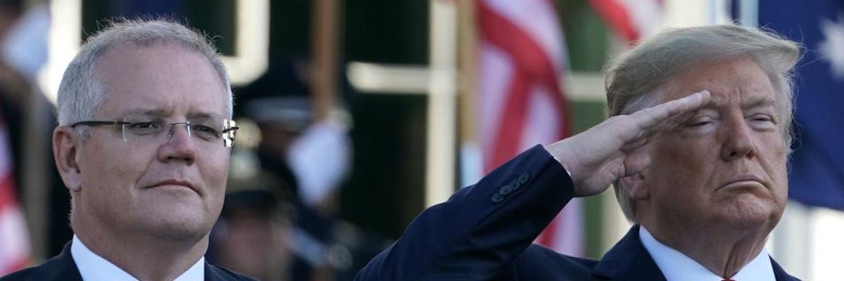 As Global Youth Demand Climate Action, Trump Heaps Praise on Coal-Obsessed Aussie Leader