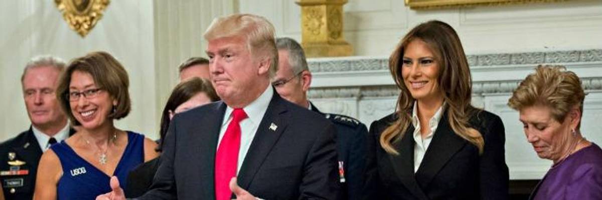 Trump's Ominous 'Calm Before the Storm' Comment Sparks Fear of Impending War