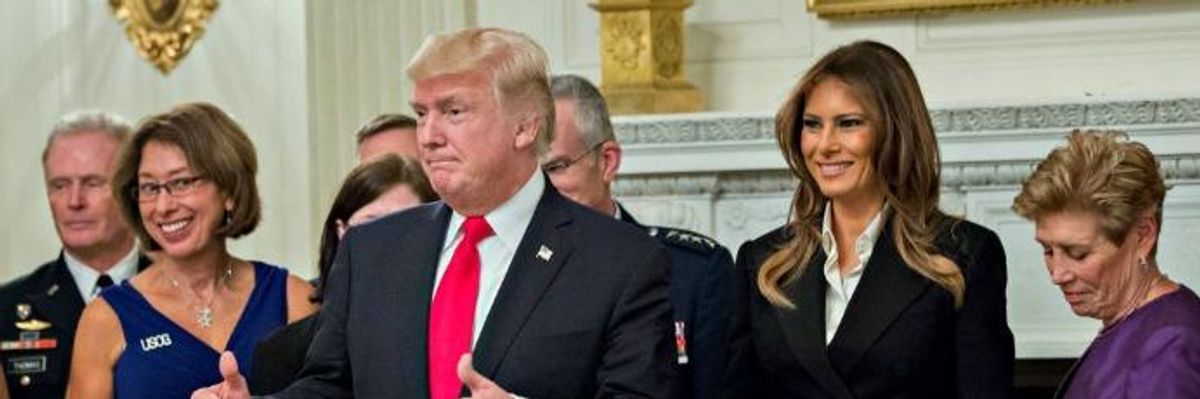 Trump's Ominous 'Calm Before the Storm' Comment Sparks Fear of Impending War