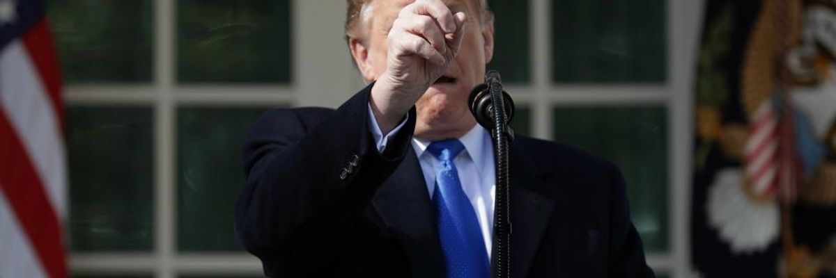 'I Didn't Need To Do This': Watch That Little Moment in Bizarre Speech When Trump Admits National Emergency Is a Sham