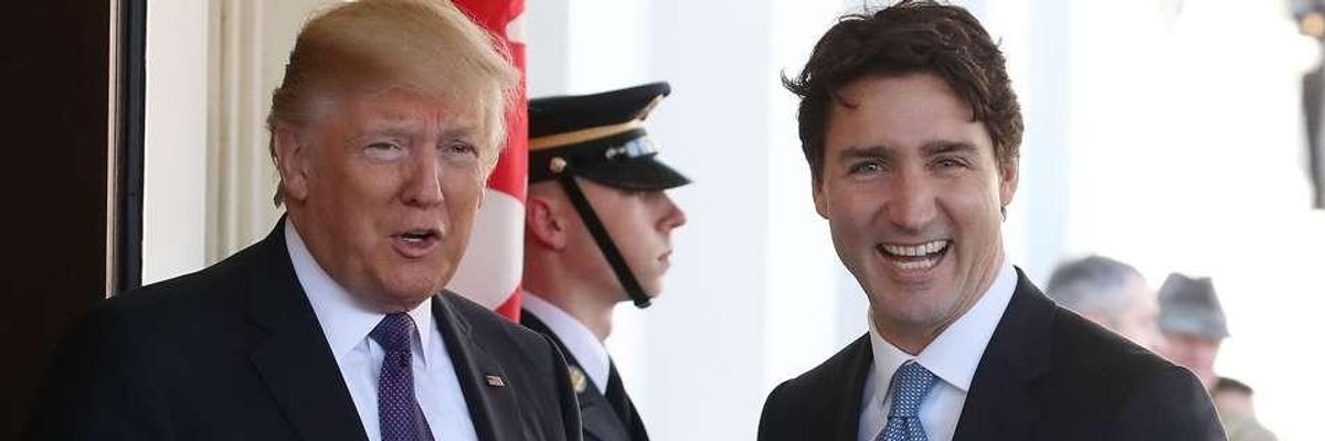 Trudeau Lobbies Biden to Maintain Climate-Destroying Trump Policy