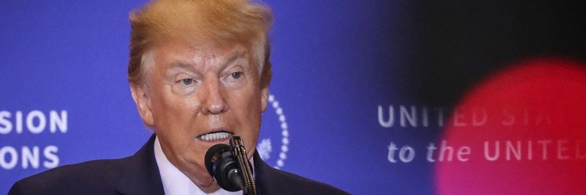 'Impeachment? For That?' Trump Describes Blatant Violations as 'Perfect' Conversation in Rambling, Falsehood-Laden Press Conference