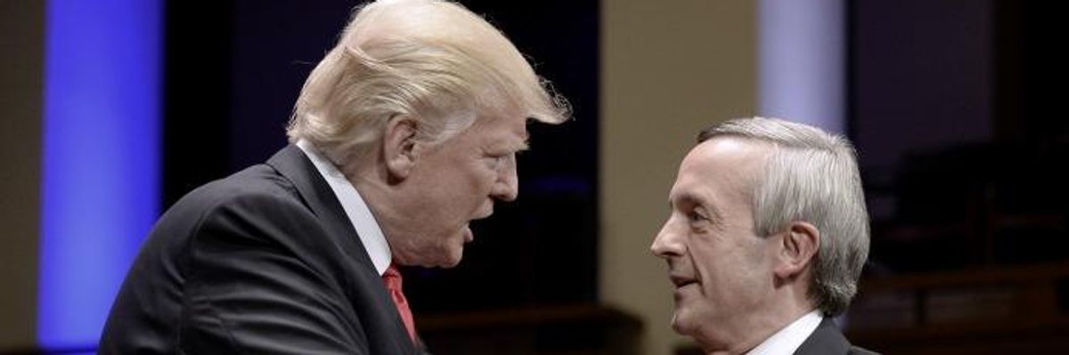 'Reprehensible': Critics Explode After Trump Tweets Impeachment Could Lead to 'Civil War'