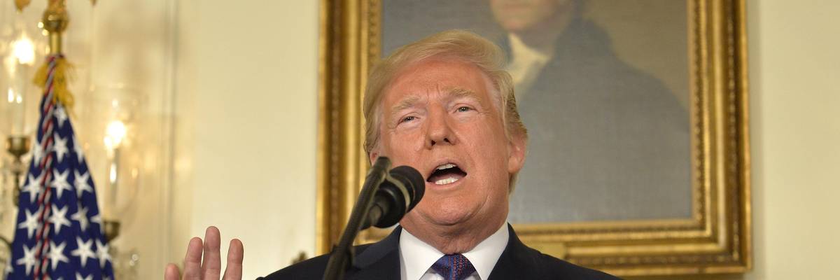 In 'Clear Violation of Domestic and International Law,' Trump Bombs Syria