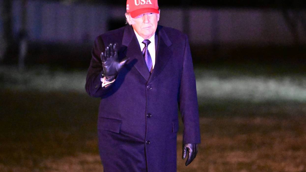 U.S. President Donald Trump returns to White House from Florida