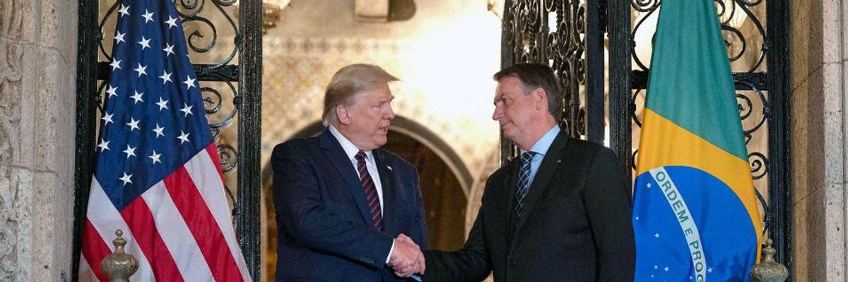 Conflicting Reports About Brazil President Bolsonaro Intensify Alarm Over Trump's Possible Exposure to Coronavirus