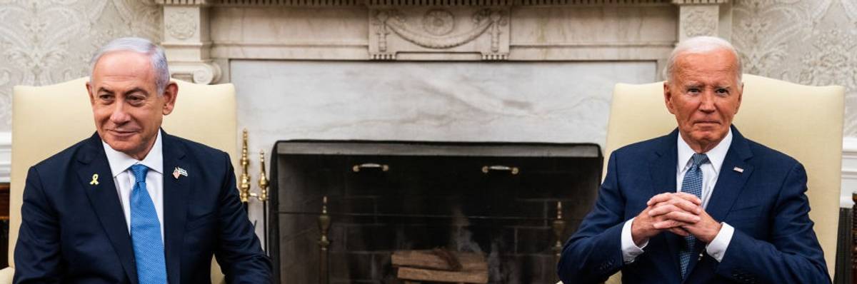 U.S. President Joe Biden and Israeli Prime Minister Benjamin Netanyahu