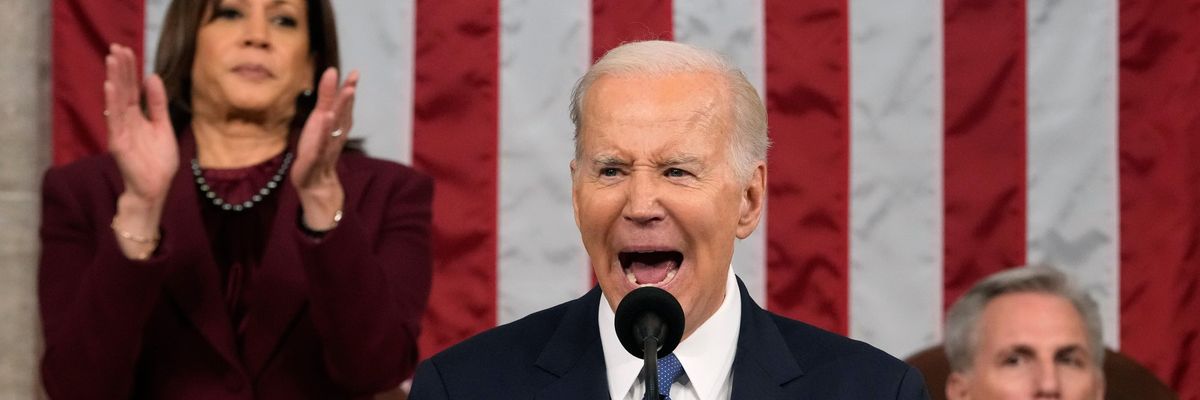 U.S. President Joe Biden delivers the State of the Union