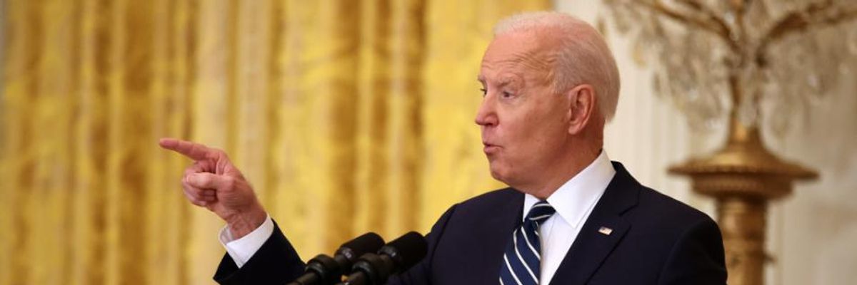 Progressives Applaud Biden's Strongest Comments Yet on Reforming Filibuster
