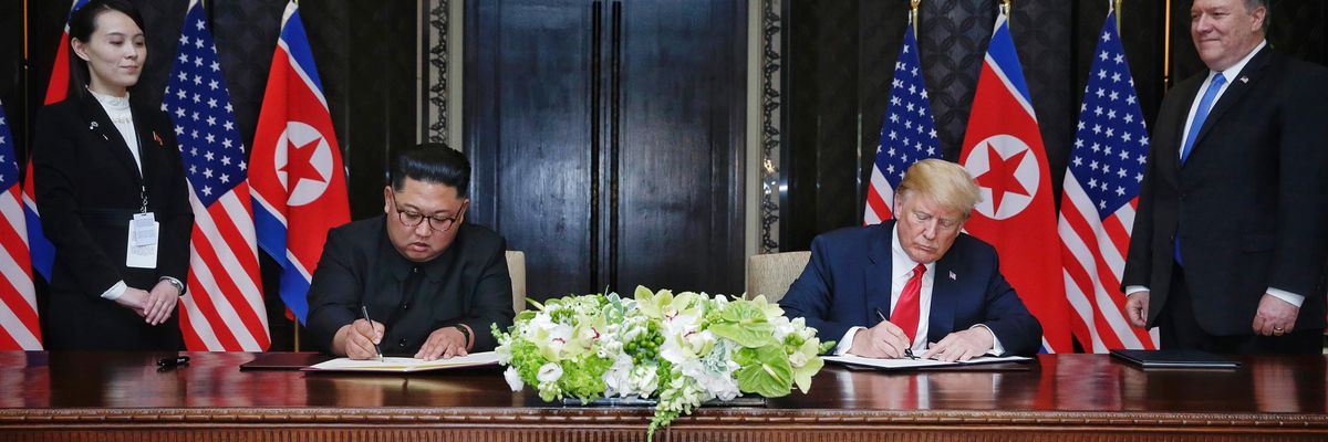 Backlash to Trump-Kim Summit Is Motivated By Commitment to Projecting American Superpower