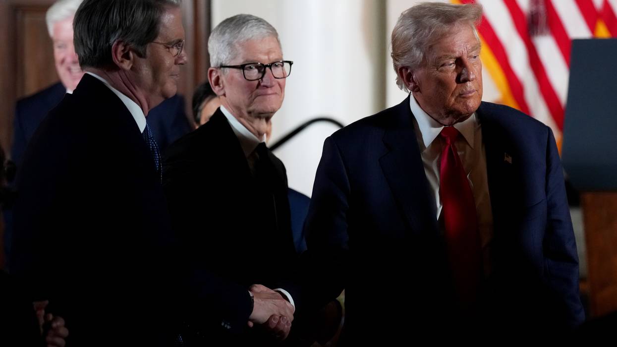 U.S. President Trump Meets With Japanese Business Leaders In Tokyo