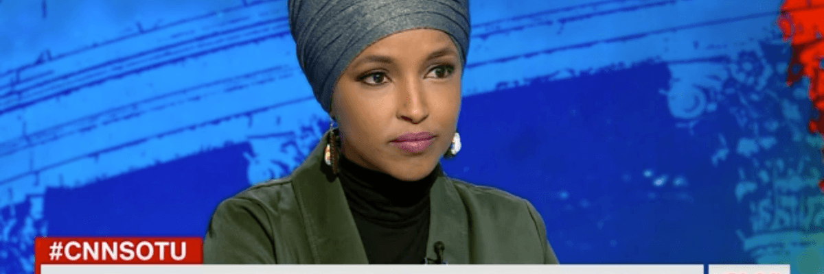 U.S. Rep. Ilhan Omar (D-Minn.) appeared on CNN's "State of the Union" on January 29, 2023.