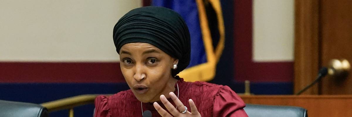 U.S. Rep. Ilhan Omar (D-Minn.) questions witnesses