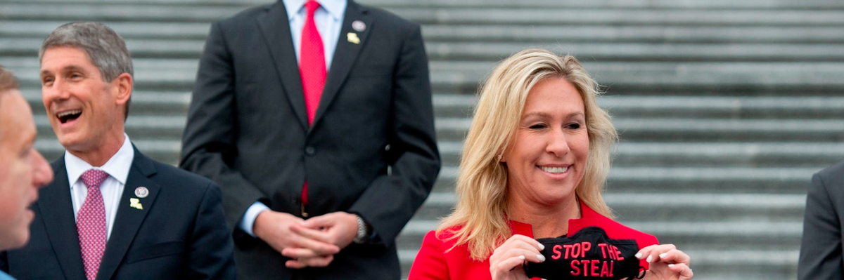 Nothing Spells 'Big Government' Better Than GOP 'Big Lie' Embrace of Martial Law