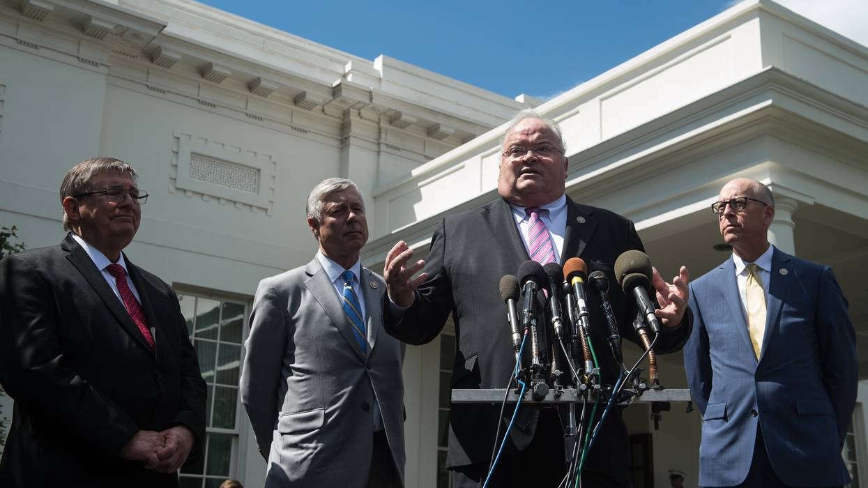 U.S. Republican Reps. Michael Burgess of Texas, Fred Upton of Michigan, Billy Long of Missouri, and Greg Walden of Oregon