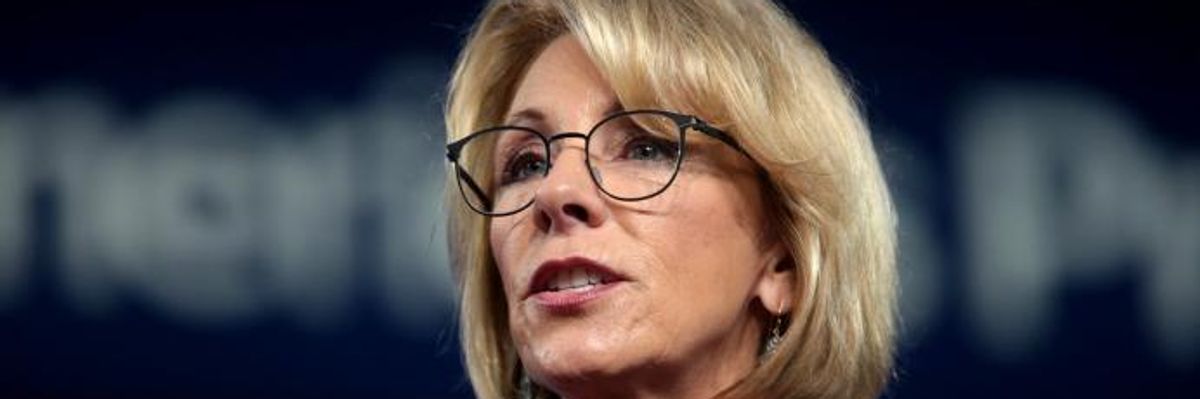 'Crushing Defeat' for DeVos as Federal Judge Rules She Illegally Delayed Relief for Students Defrauded by For-Profit Colleges