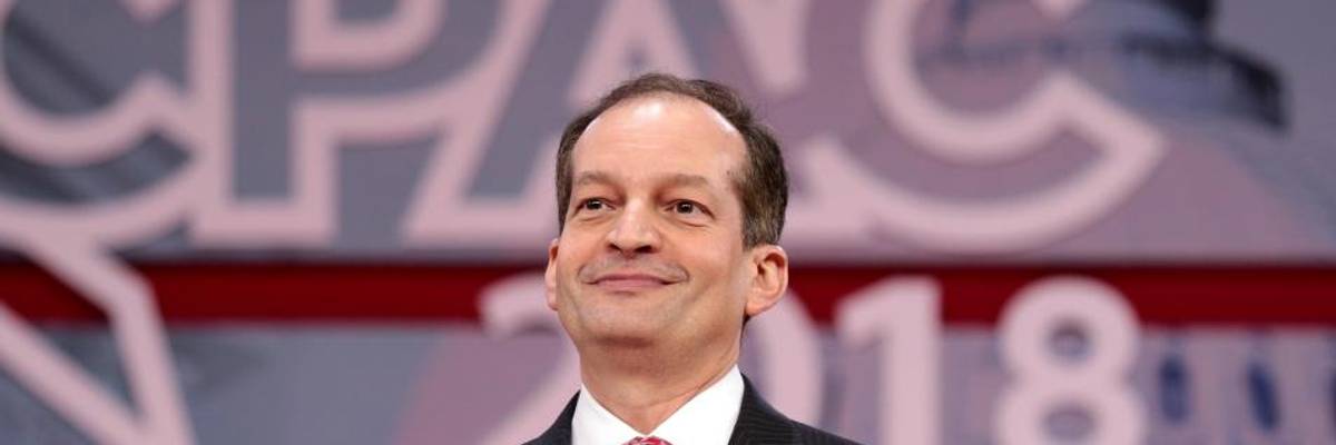 Pelosi Joins McConnell in Deferring to Trump on Acosta's Future Amid Growing Calls for Labor Secretary to Resign