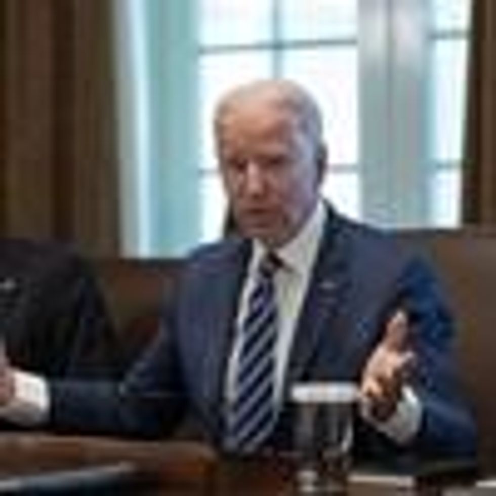U.S. Secretary of State Antony Blinken looks on as U.S. President Joe Biden speaks at the start of a Cabinet meeting on July 20, 2021, in Washington, D.C.