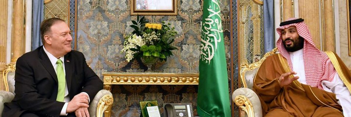 Condemning Pompeo Warmongering, Sanders Says 'Attack on Saudi Oil Is Not an Attack on America'