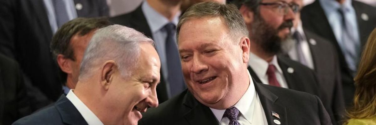 House Progressives Call on Pompeo to Condemn Israeli Demolition of West Bank Village That Left Dozens Homeless