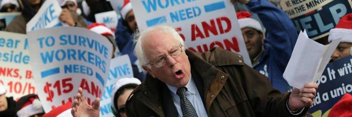 Bernie Sanders Is Running and Says, 'People Should Not Underestimate Me'