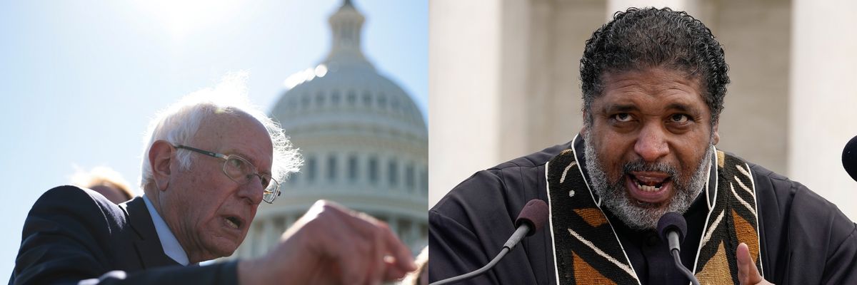 Sanders, Barber to Push for Higher Wages at Rallies in Southeast US